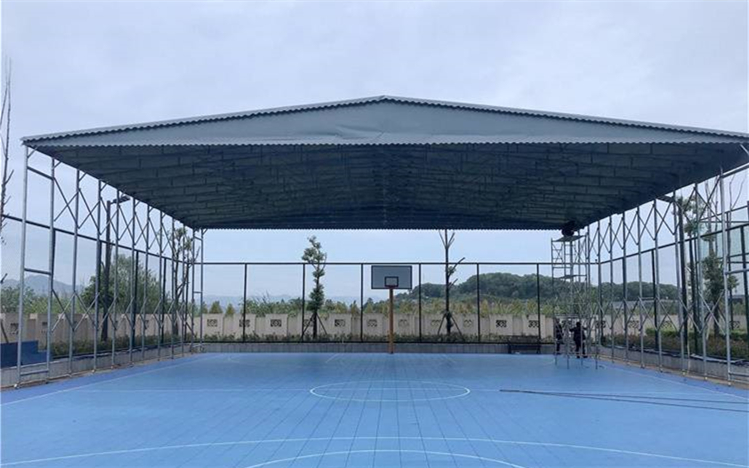 移动遮阳篷安装