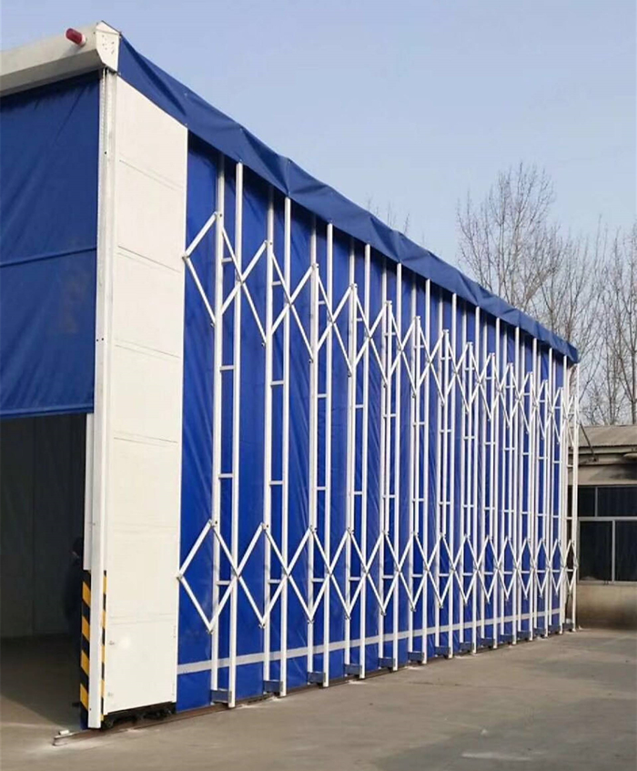 移动式伸缩喷漆房