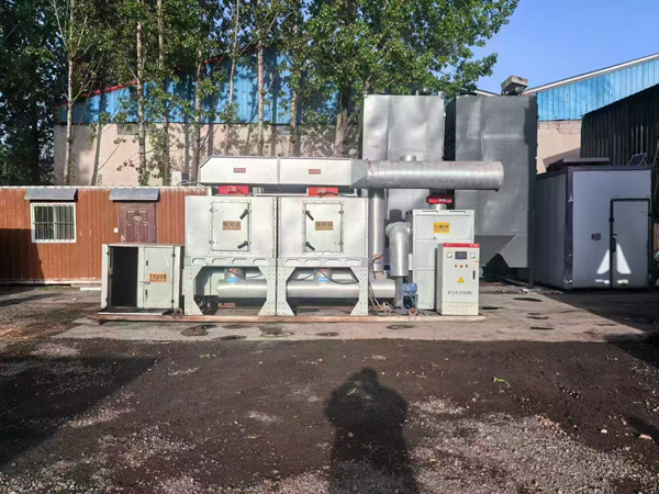 催化燃烧设备安装